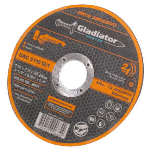 Gladiator Disco Corte 4-1/2' Acero Inoxidable 100 Pzas Multicolor