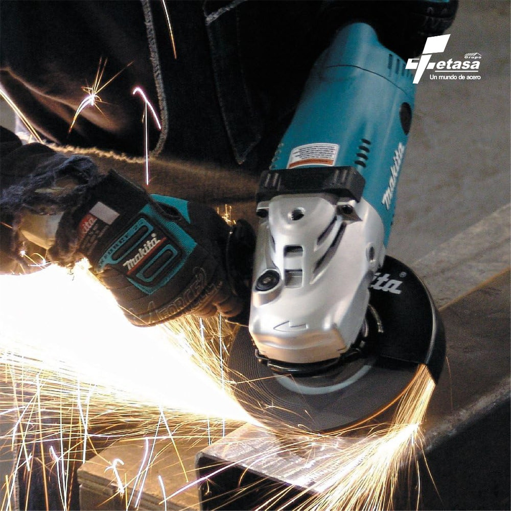 Esmeriladora Angular Makita 7 Ga7020 2200w 127v + Accesorio Turquesa - Image 5