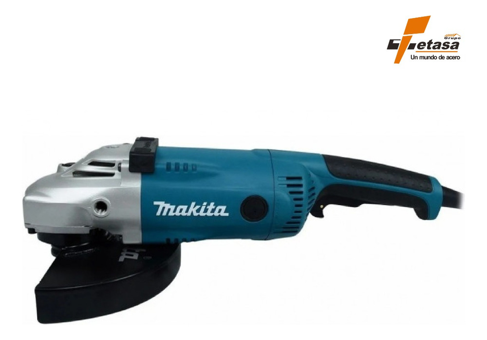 Esmeriladora Angular Makita 7 Ga7020 2200w 127v + Accesorio Turquesa - Image 4