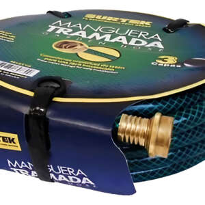 Manguera 1/2 Tramada Surtek 15m M12t15 Verde Oscuro