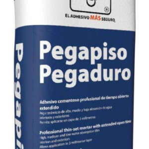 Pegapiso Pegaduro. Gris. 3 Sacos 20 Kgs C/u.