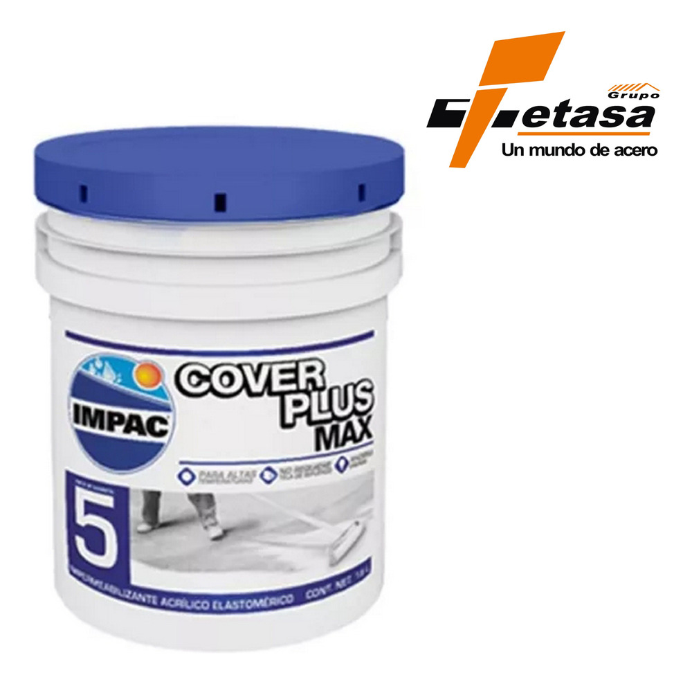 Impermeabilizante Cover Plus Max 5 Años Fibra Cub Blanco - Image 3