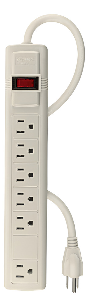 Multicontacto/supresor Truper Mul-627 2 Pzs Blanco