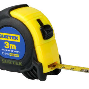 Flexómetro Anti-impacto 3m X 5/8 Pulgadas Surtek B122080