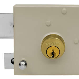 Chapa Dexter 6761 Sobreponer Pre-armada Izq Gris Plateado