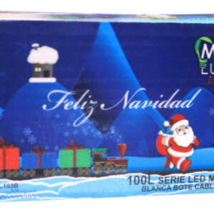 Serie Led Blanca 200l Ml108b Blanco Frío