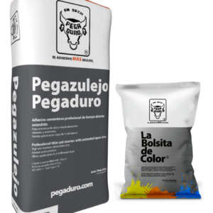 Microcemento Pegaduro Gris Claro 20kg Alta Adherencia Pisos Cubiertas