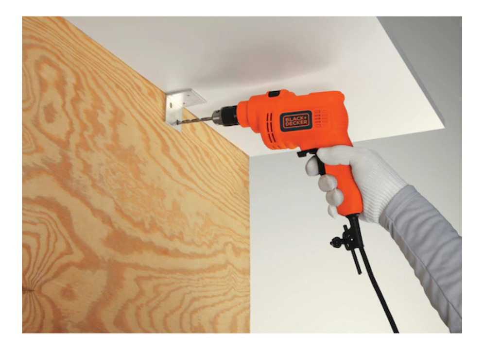 Rotomartillo 3/8 B555-b3 (10mm) 550w Color Naranja Black+decker 50 Hz/60 Hz - Image 5