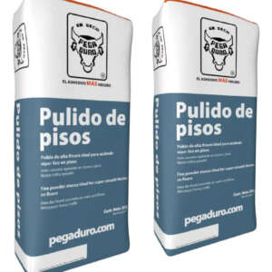 Pulido De Pisos. Pegaduro. Gris.  3 Sacos De 10 Kg