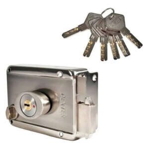 Cerradura Chapa De Sobreponer Cierre Automático De Ganchos