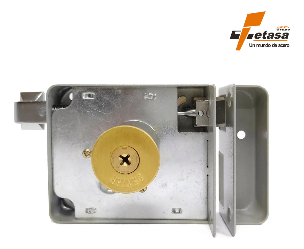 Chapa Dexter 6756 Sobreponer Llave-tx Der Gris Dorado Oscuro - Image 2