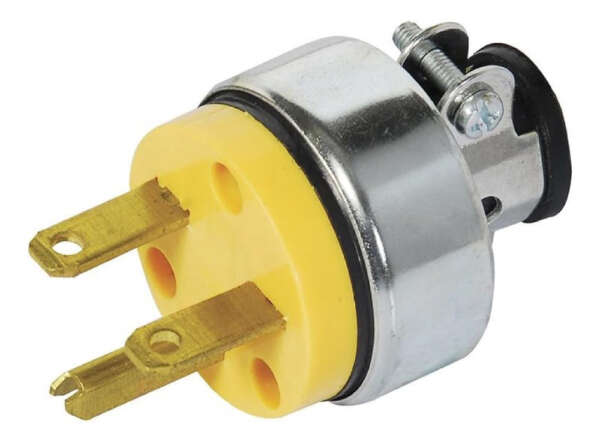 Clavija Metálica. Cara De Chino. 5 Pzs