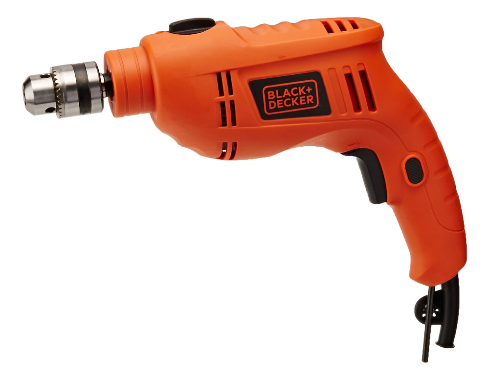 Rotomartillo 3/8 B555-b3 (10mm) 550w Color Naranja Black+decker 50 Hz/60 Hz