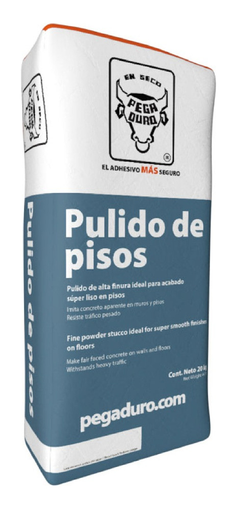 Pulido De Pisos. Pegaduro. Gris. 3 Sacos De 10 Kg - Image 2