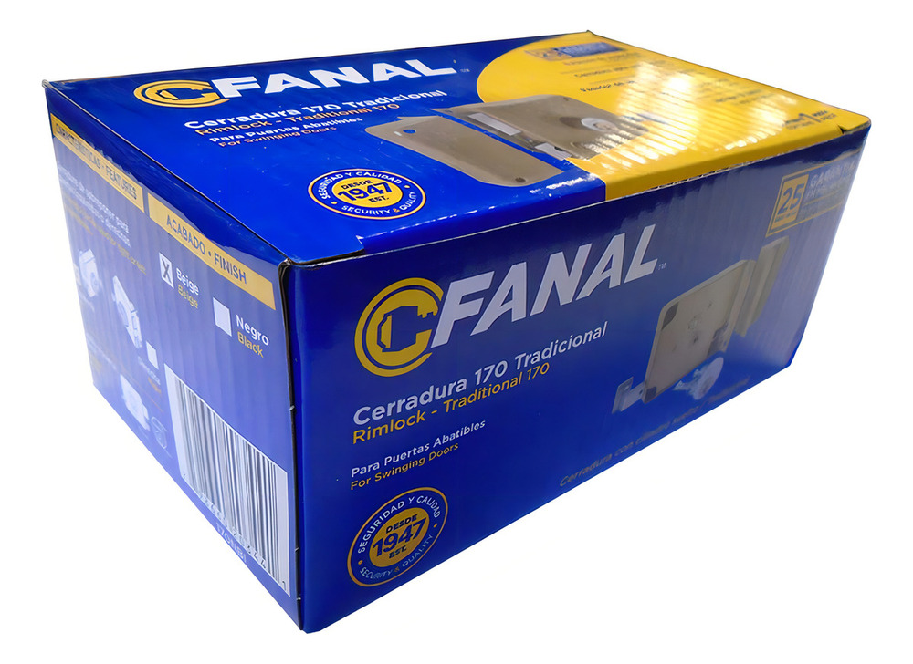 Chapa Fanal 170 Clasica C/torn. Izq. Beige 170nbi - Image 4