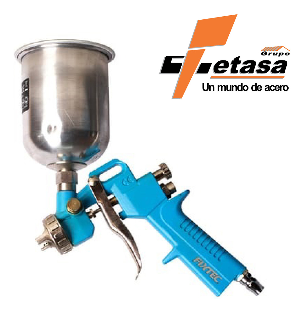 Pistola Pintura Profesional Gravedad 500ml Calidad Fixtec - Image 4