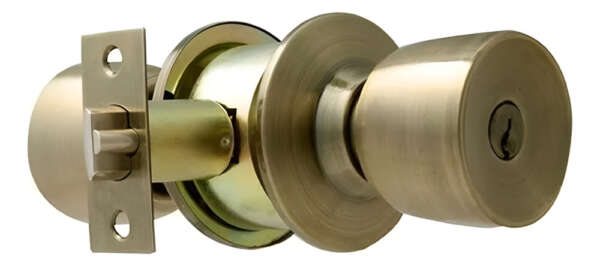 Cerradura Dexter 6809 Perilla Niza Cil. Dorado Oscuro