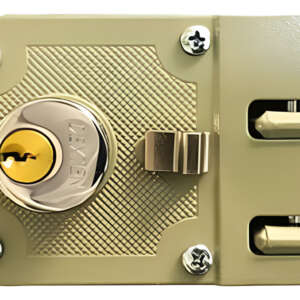 Cerradura Dexter 6738 Mordaza Der Doble Cil. Pr Gris Oscuro