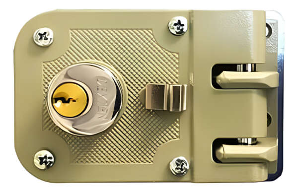 Cerradura Dexter 6738 Mordaza Der Doble Cil. Pr Gris Oscuro