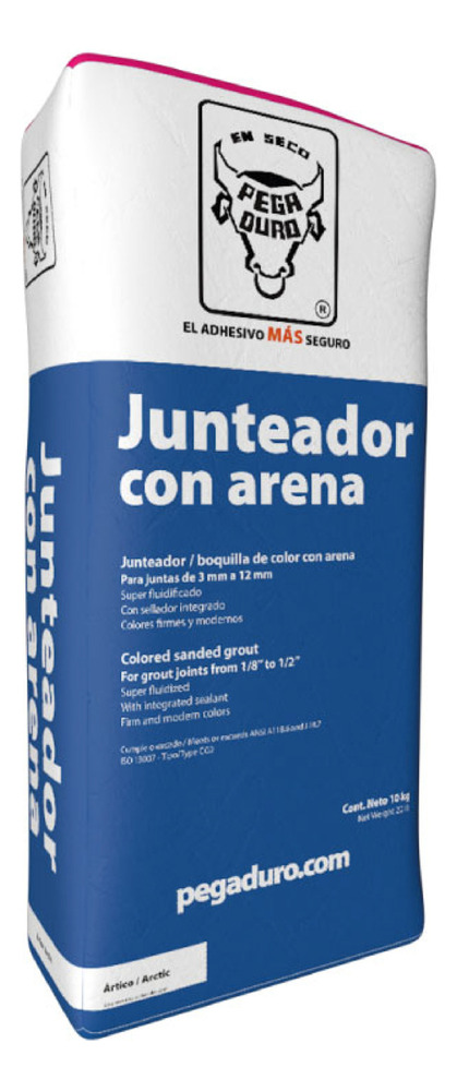 Emboquillador Con Arena. 3pzs. De 10 Kgs. Pegaduro