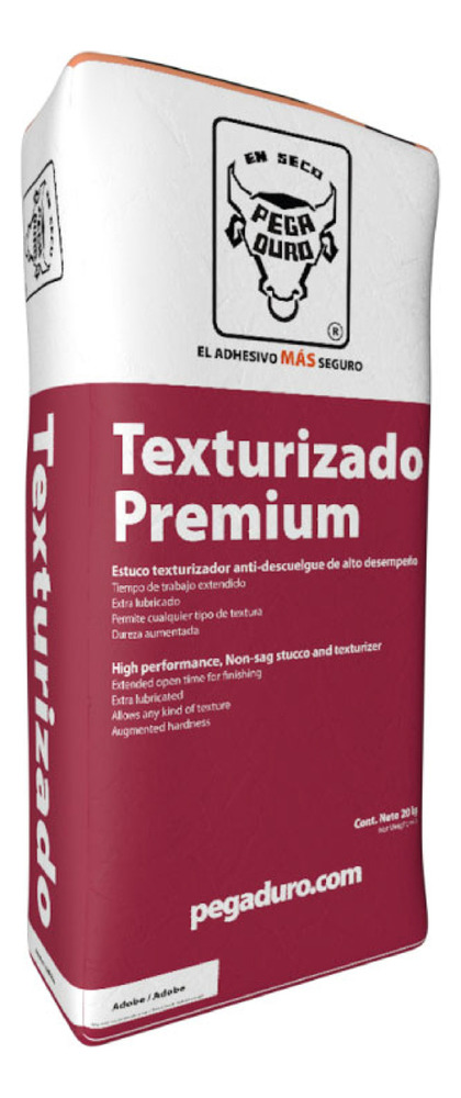 Texturizado Estuco. Acabado Fino. Pegaduro. 20 Kgs - Image 2