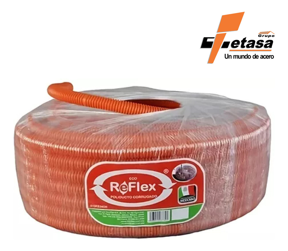 Poliducto Eco Reflex 3/4 100 Mts C/guia Guia Mod 610-rs12-or - Image 2