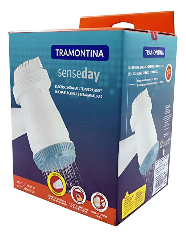 Regadera Eléctrica Blanca Lorenzetti Ultra