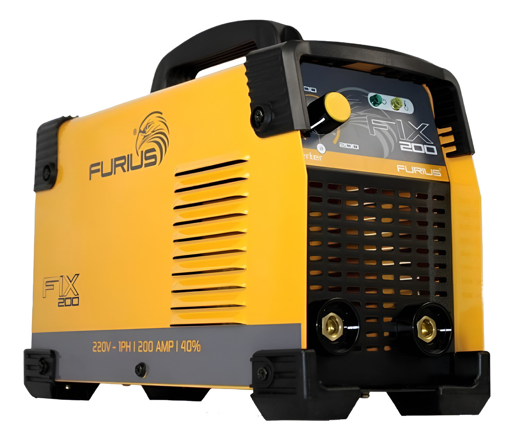 Inversor Furius Fix200 Mas Careta Electrónica Redbo Amarillo