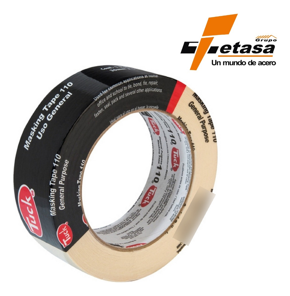 Cinta Masking Tape 1-1/2 ( 36 X 50 ) 2pzs Blanco - Image 3