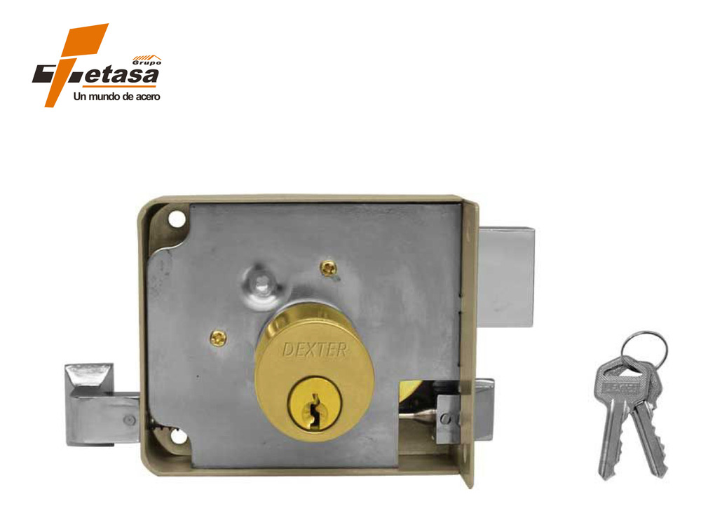 Chapa Dexter 6761 Sobreponer Pre-armada Izq Gris Plateado - Image 2