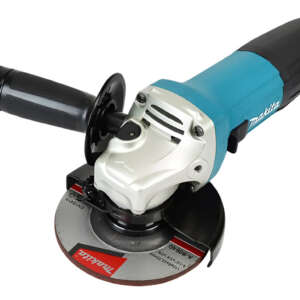 Miniesmeriladora Angular Makita Ga4530 Color Turquesa 720 W + Accesorio