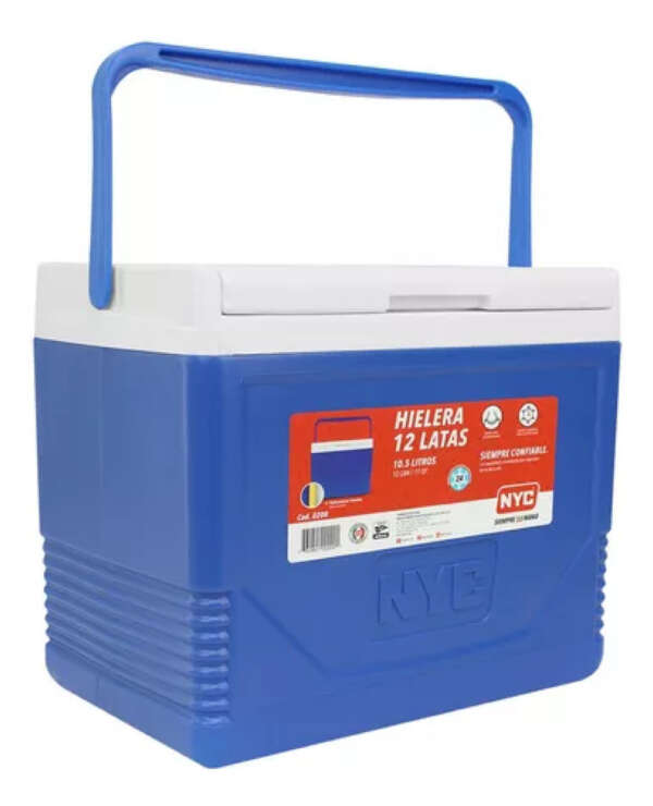 Hielera 11 Qts Nyc 12 Latas 10.5 Litros