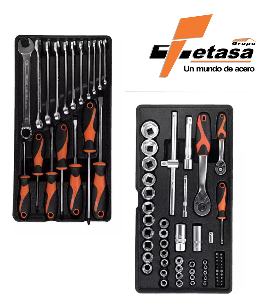 Caja Metálica Con Herramientas 86 Piezas Kendo 90517 Negro - Image 5