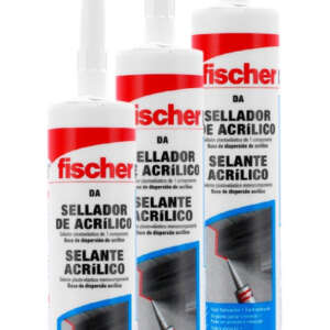 Sellador Fischer. Acrilico. Blanco