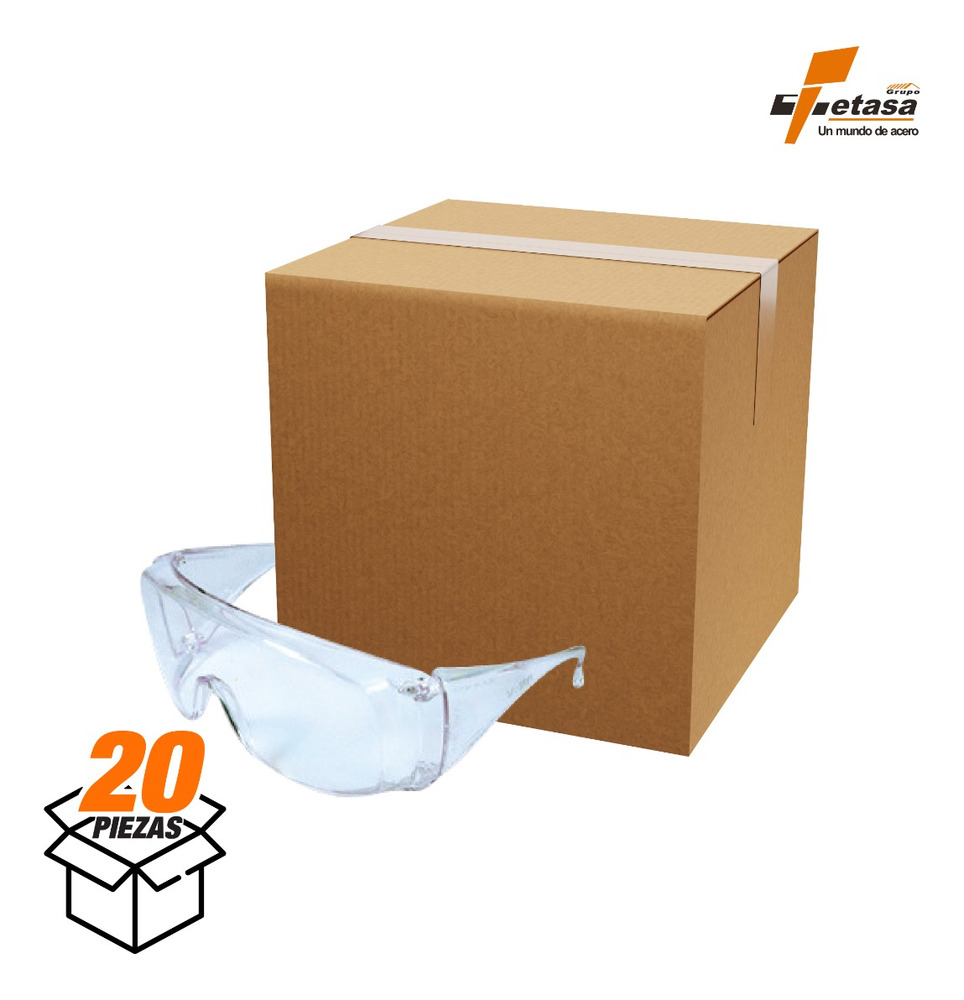 Lentes De Seguridad Visión-180 Trans 3v180e Infra 20 Pzas - Image 2