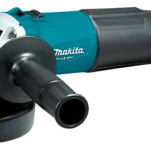 Miniesmeriladora Angular Makita Mt M0901 Turquesa Seiscientos Vatios Con Accesorio Compacta Eficiente