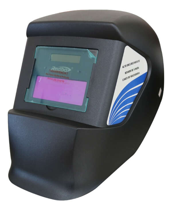 Careta Electrónica Para Soldar Redbo Rb-ly-3200hs Negro