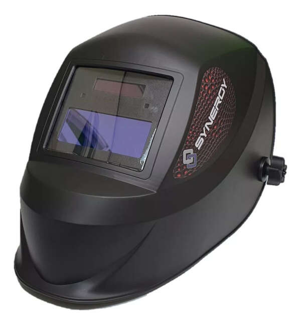 Careta Para Soldar Electronica Synergy Modelo Cs3590 Negro