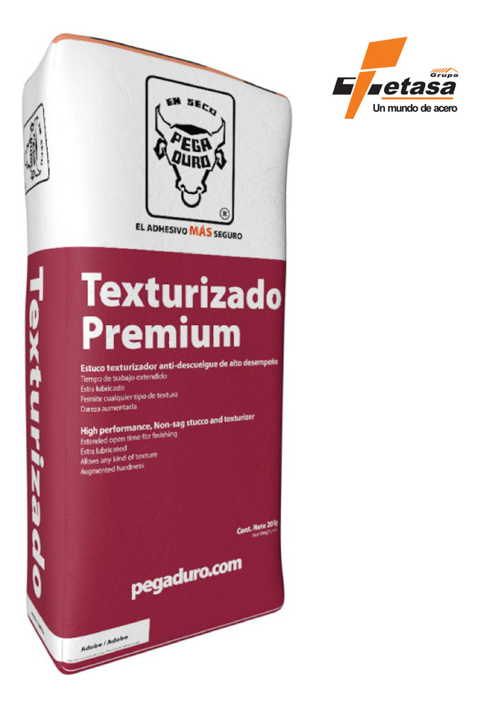 Texturizado Estuco. Acabado Fino. Pegaduro. 20 Kgs - Image 3