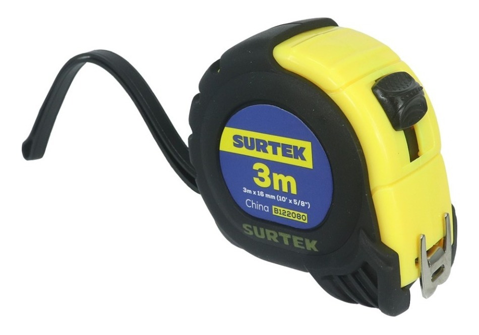 Flexómetro Anti-impacto 3m X 5/8 Pulgadas Surtek B122080 - Image 2