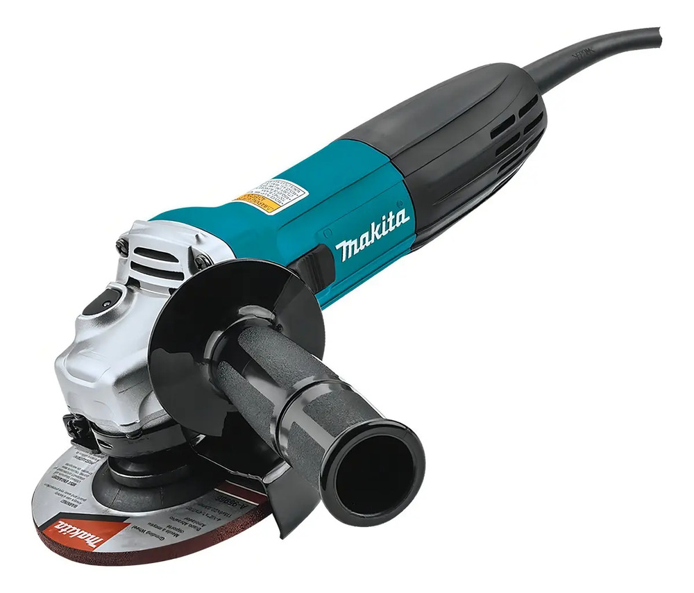 Miniesmeriladora Angular Makita Ga4530 Color Turquesa 720 W + Accesorio - Image 11